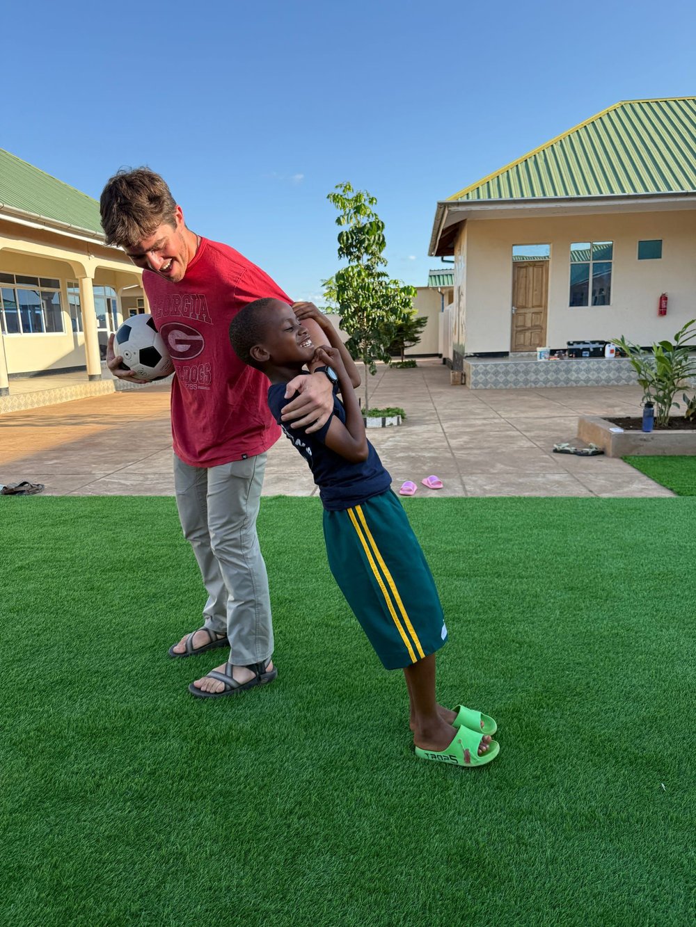 Ethan Bezner in Tanzania