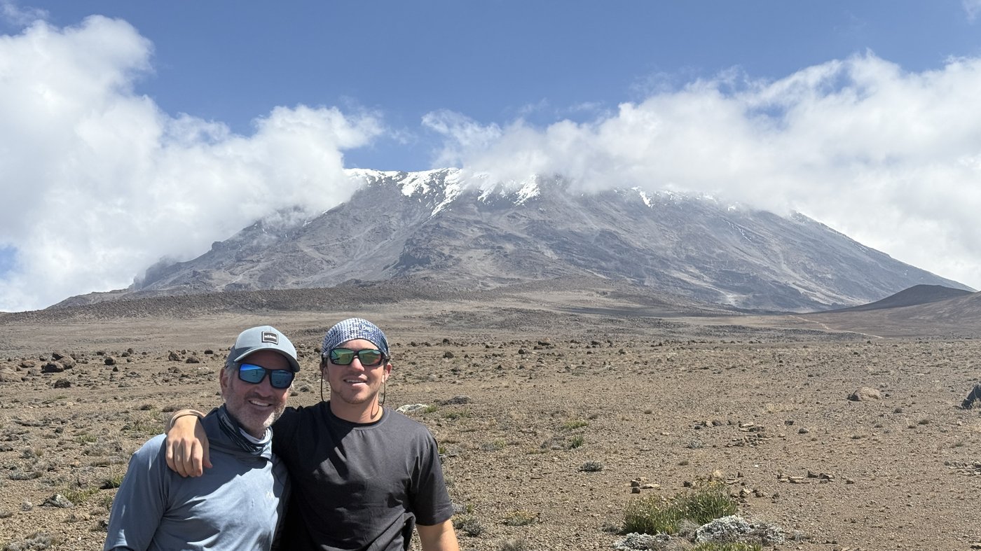 Robert and Ethan Bezner on Mt. Kilimanjaro — the journey that sparked Able Physics